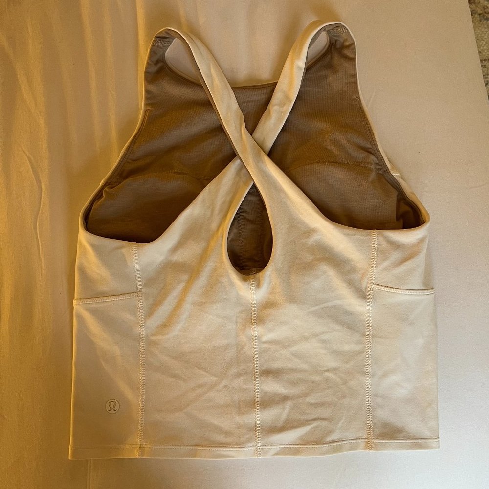 Lululemon Key To Balance Tank – White